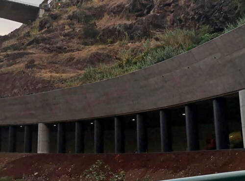 João Abel de Freitas Open-Air Road Tunnel