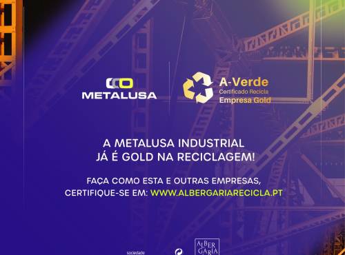 Metalusa Industrial was awarded a Gold Award for Recycling!
